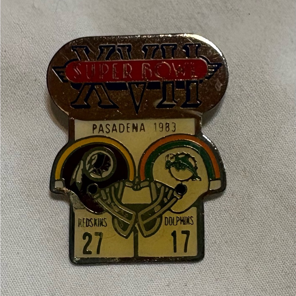 Super Bowl XVII Pin